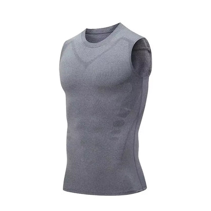 SculptPro™ – Men's Ionic Slimming Compression Vest
