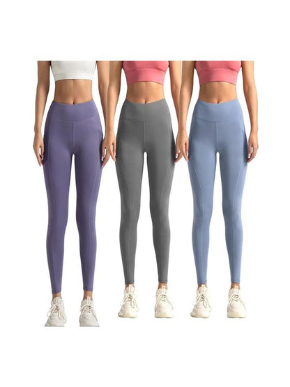 High Waist Pocket Sports Tummy Control Yoga Leggings
