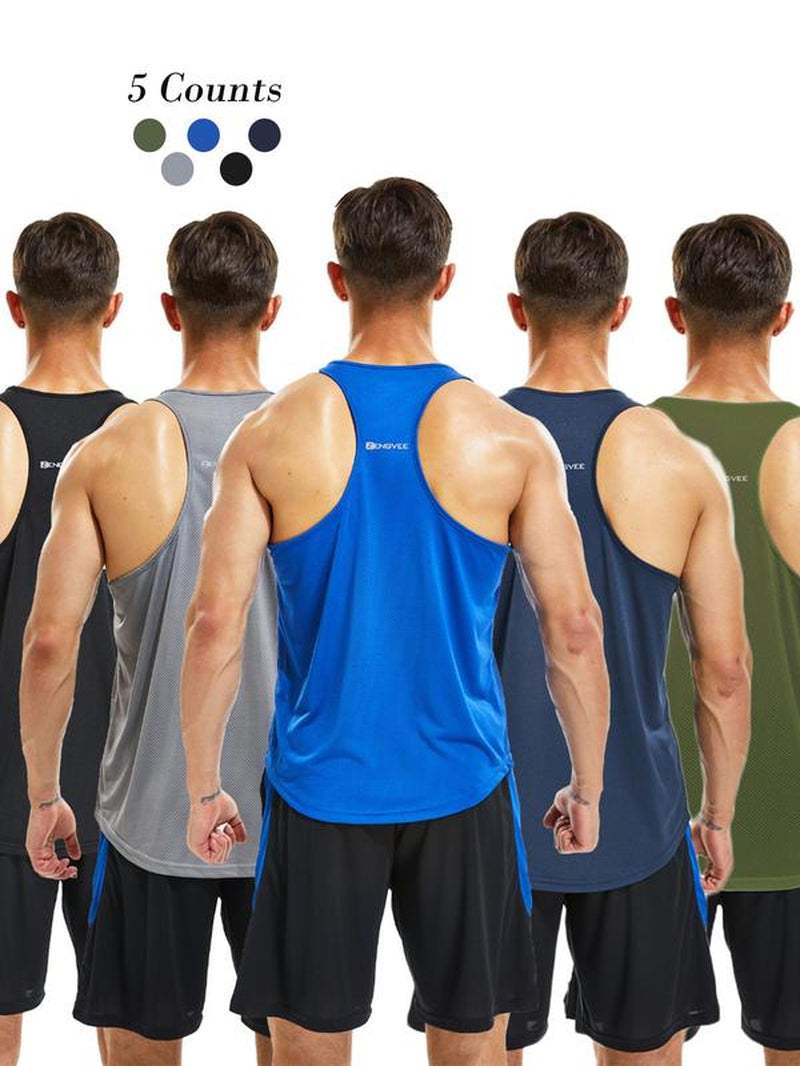 Round Neck Sports Racerback Tank Top