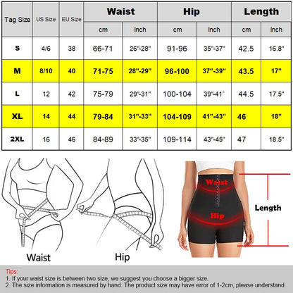 Hot Sweat Slimming Shorts – Shape Your Waist, Burn Fat, and Boost Confidence